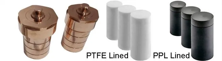 25ml Hydrothermal Synthesis Autoclave Reactor, High Pressure Digestion Tank