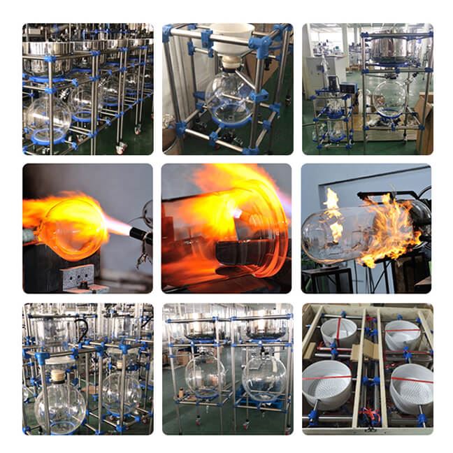 10 L Glass Liquid Separator